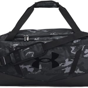 Under Armour Unisex-Adult Undeniable 5.0 Duffle, (010) Black/Black/Black, One Size Fits Most