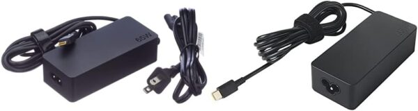 Lenovo 65w USB Type C Ac Adapter 4X20M26268 With 2 Prong Power Cord Included, Black In The Original Retail Packaging. - Image 2