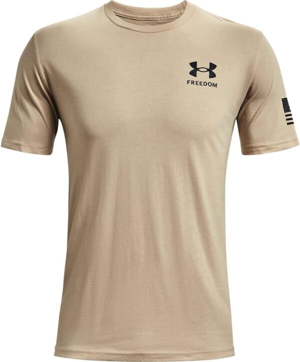 Under Armour Men\'s New Freedom Flag T-Shirt