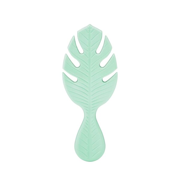 Wet Brush Go Green Mini Detangler, Green - Detangling Travel Hair Brush - Ultra-Soft IntelliFlex Bristles Glide Through Tangles & Gently Loosens Knots While Minimizing Pain, Split Ends & Breakage - Image 2