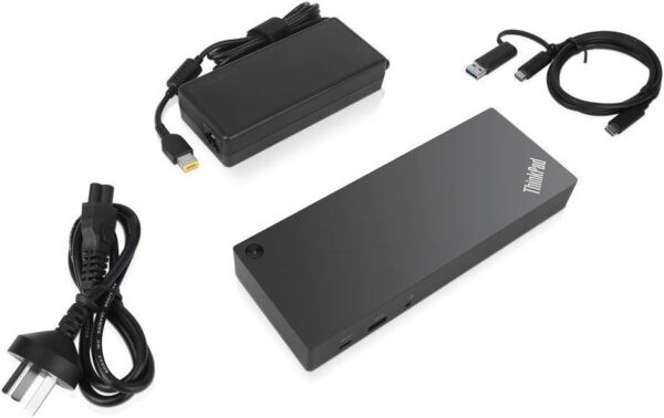 Lenovo ThinkPad Hybrid USB-C with USB-A Dock US (40AF0135US) (Renewed) - Image 2