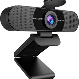 EMEET 1080P Webcam with Microphone, C960 Web Camera, 2 Mics Streaming Webcam, 90°FOV Computer Camera, Plug and Play USB Web Cam for Online Calling/Conferencing, Zoom/Skype/Facetime/YouTube, Laptop/PC