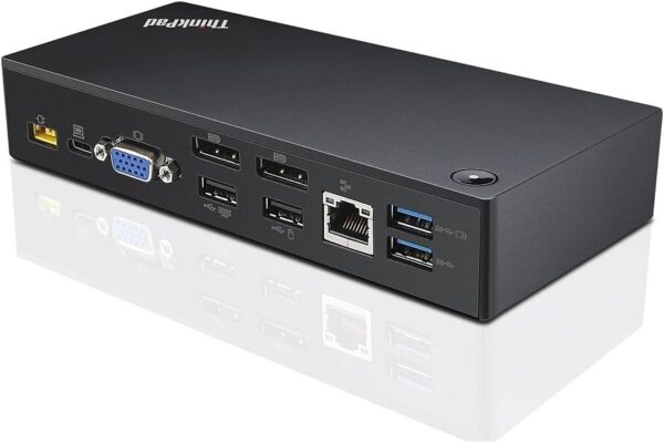 Lenovo ThinkPad USB-C UltraDock With 90W 2 Prong AC Adapter (40A90090US, USA Retail Packaged) - Image 2