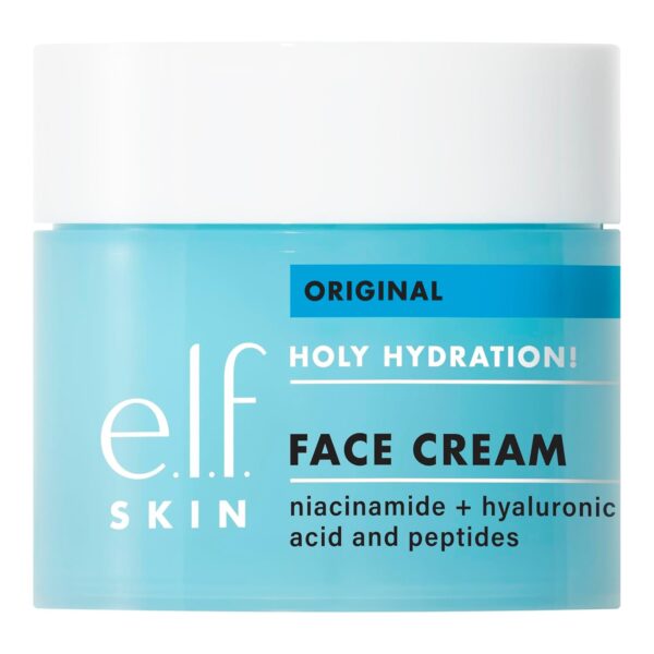 e.l.f. SKIN Mini Holy Hydration! Face Cream, Moisturizer For Nourishing & Plumping Skin, Infused With Hyaluronic Acid, Vegan & Cruelty-Free, 0.529 Oz - Image 4