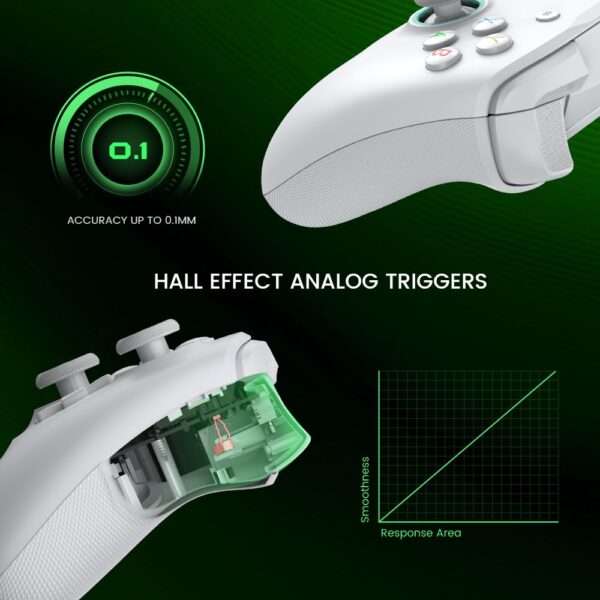 GameSir G7 SE Wired Controller for Xbox Series X|S, Xbox One & Windows 10/11, Plug and Play Gaming Gamepad with Hall Effect Joysticks/Hall Trigger, 3.5mm Audio Jack - Image 3