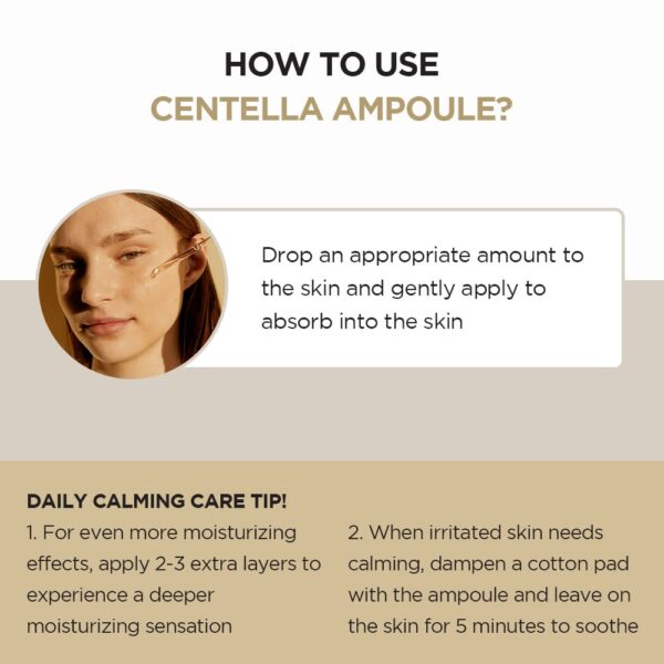 SKIN1004 Madagascar Centella Asiatica Ampoule Facial Serum 3.38 fl.oz(100ml) - Image 6