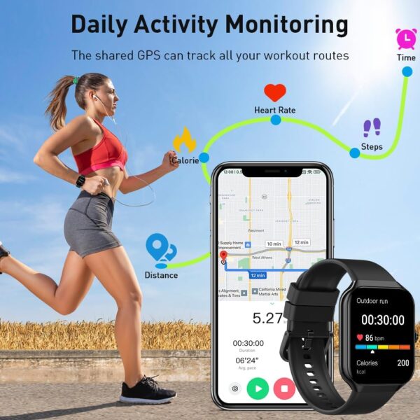 Smart Watch for Men Women(Answer/Make Call), 2025 New Smartwatch 1.96 - Image 6