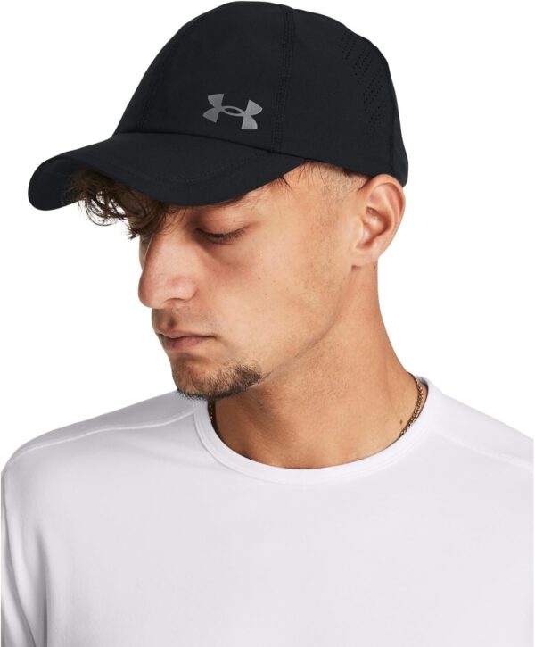 Under Armour Men\'s Iso-chill Launch Run Adjustable Hat - Image 2