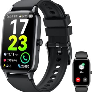 Smart Watch for Men Women(Answer/Make Call), 2025 Fitness Activity Tracker 1.57” Smartwatch with Heart Rate/Sleep Monitor/Pedometer/Calories/110+ Sports, IP68 Waterproof Fitness Watch for Android iOS