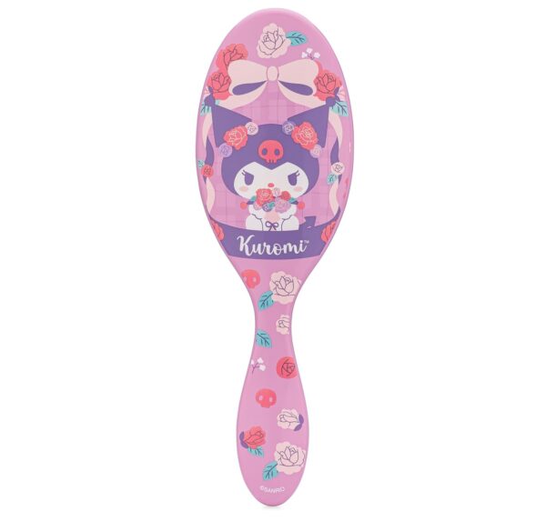 Wet Brush Hello Kitty and Friends Original Detangler, Kuromi - Ultra-Soft IntelliFlex Bristles for All Hair Types (Wet, Dry & Damaged) - Women & Men