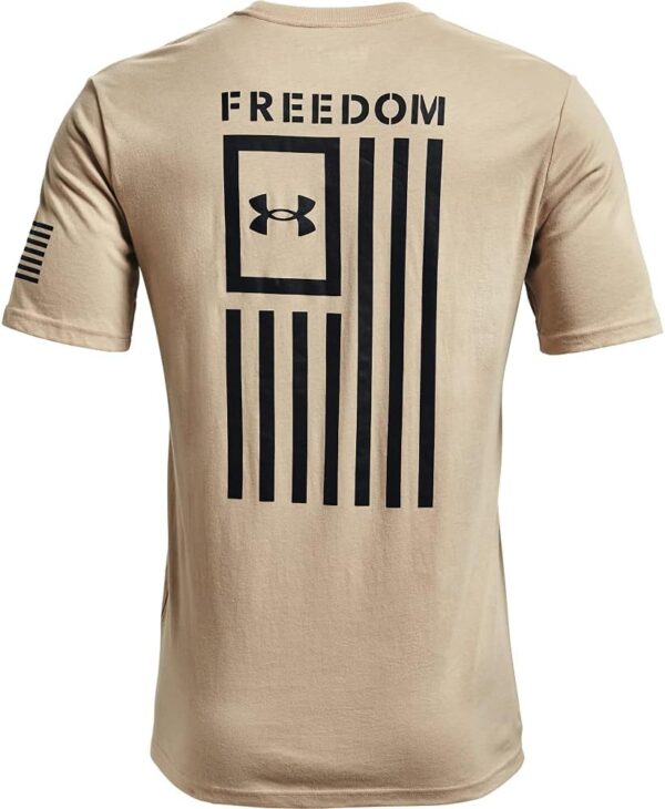 Under Armour Men\'s New Freedom Flag T-Shirt - Image 2