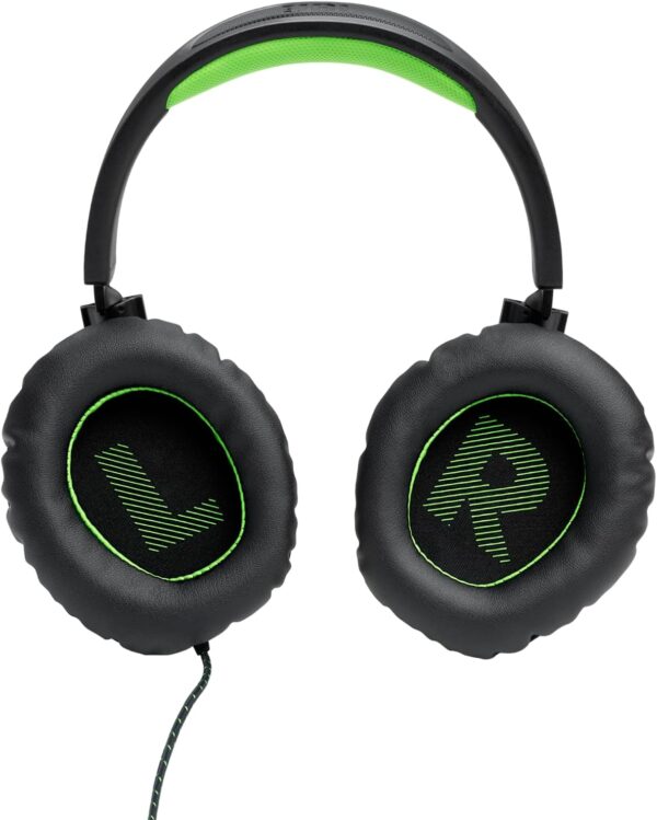 JBL Quantum 100X - Wired Over-Ear Gaming Headset with a Detachable mic, QuantumSOUND Signature, Memory Foam Comfort, Compatible with Windows Sonic Surround Sound (Black) - Image 5