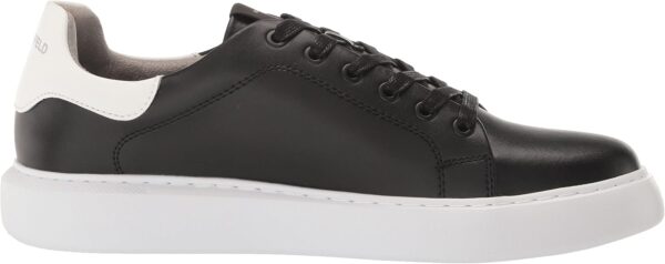 KARL LAGERFELD Men\'s Lightweight Phylon Sole Leather Sneaker - Image 6