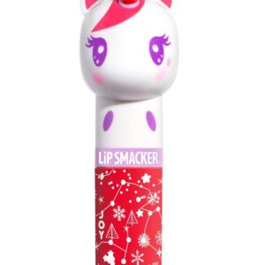 Lip Smacker Lippy Pals Unicorn Holiday, Flavored Moisturizing & Smoothing Soft Shine Lip Balm, Hydrating & Protecting Fun Tasty Flavors, Cruelty-Free & Vegan - Cotton Candy Dream