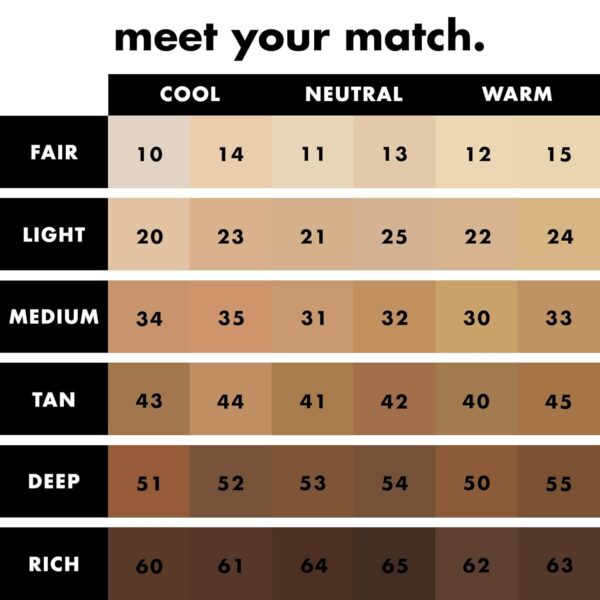 e.l.f. Soft Glam Foundation, Medium Coverage, Long-Lasting & Buildable Foundation For A Smooth, Satin Finish, Vegan & Cruelty-Free, 44 Tan Cool - Image 6