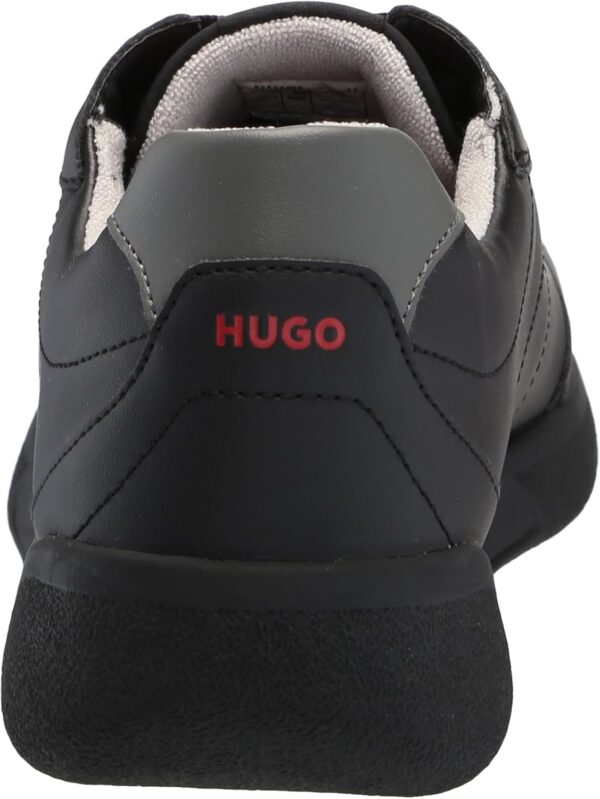 HUGO Men\'s Fly Leather Cupsole Sneaker - Image 3