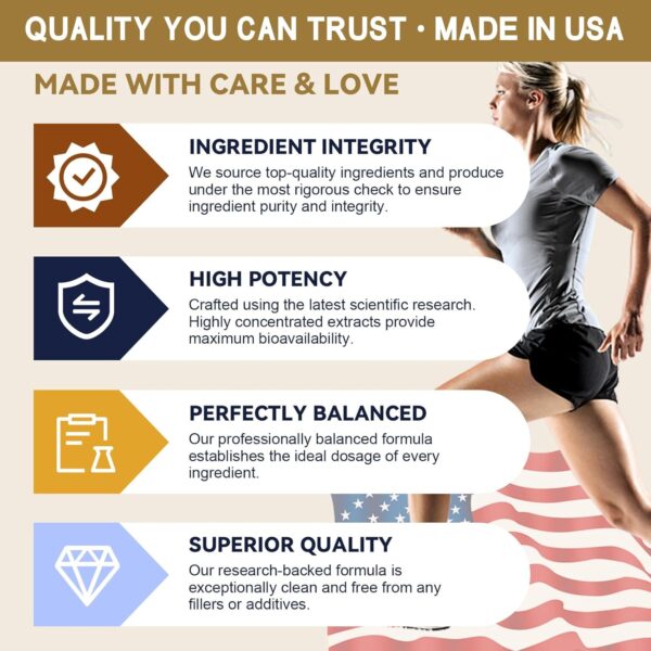 NMNH (Dihydronicotinamide Mononucleotide), NMN Alternative Supplement w/Niacinamide (Vitamin B3), Quercetin, Trans-Resveratrol, Support NAD+, Skin Cell Health*, Anti-Aging & Energy, 120 Caps - Image 5