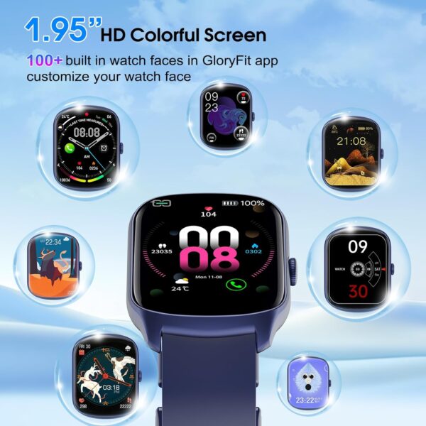Smart Watch for Men Women (Dial/Answer Calls), 1.95 - Image 3