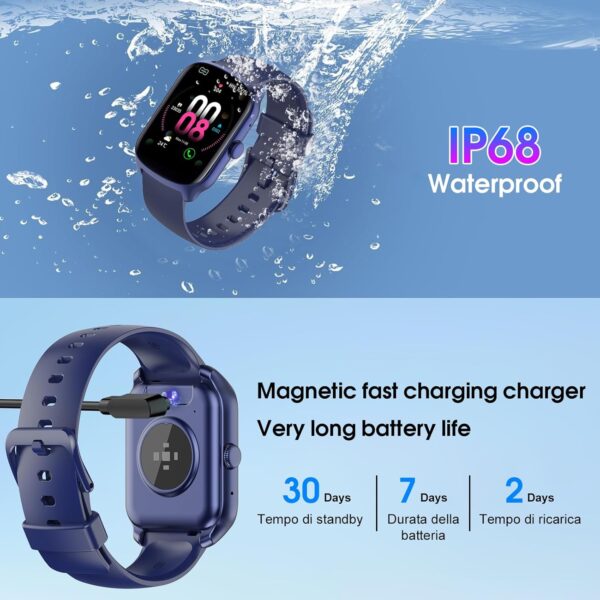 Smart Watch for Men Women (Dial/Answer Calls), 1.95 - Image 6