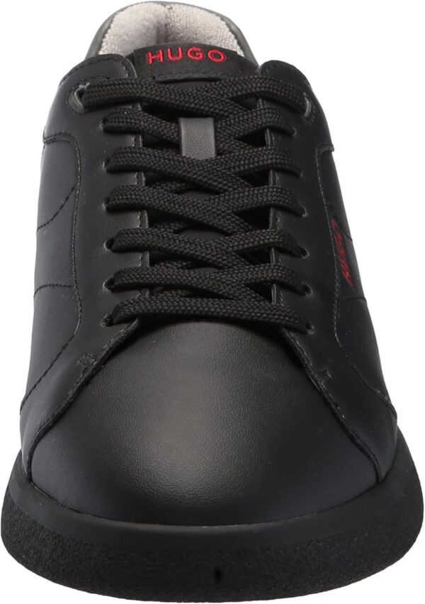 HUGO Men\'s Fly Leather Cupsole Sneaker - Image 2