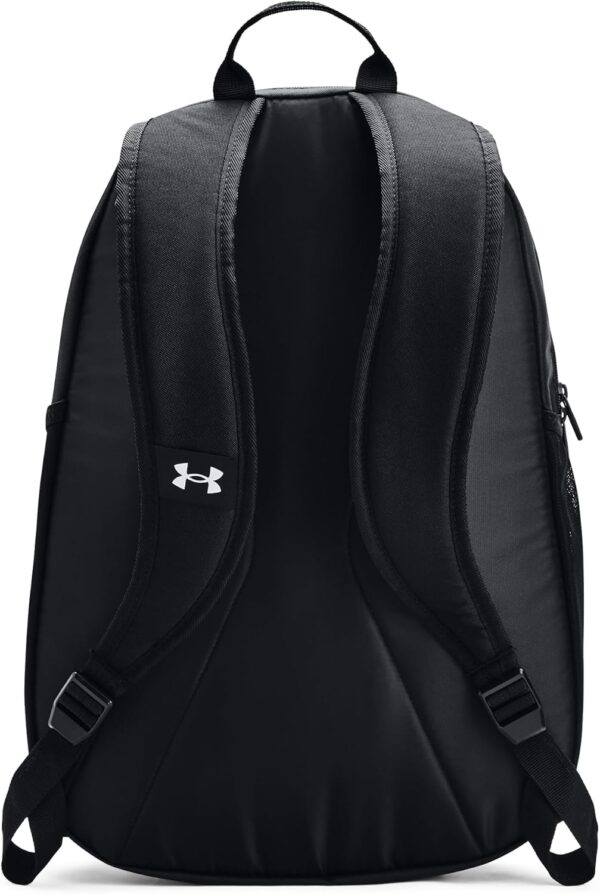 Under Armour Unisex-Adult Hustle Sport Backpack , Black (001)/Silver , One Size Fits All - Image 5