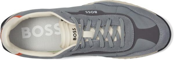 BOSS Men\'s Zayn Low Profile Suede Leather Two Tone Sneaker - Image 6