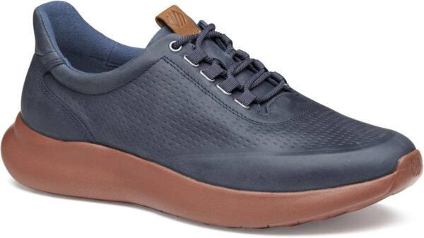 Johnston & Murphy Amherst 2.0 Embossed U-Throat Men’s Shoe – Mens Walking Shoes, Lightweight Casual Dress Sneakers for Men
