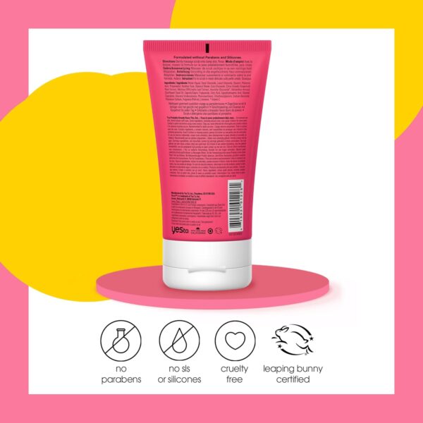 Yes To Grapefruit Daily Facial Scrub & Cleanser, Exfoliating & Restoring Cleanser That Enhances Skins Radiance, With Antioxidants, Lemon Balm Extract, & Vitamin C, Natural, Vegan & Cruelty Free, 4 Oz - Image 3