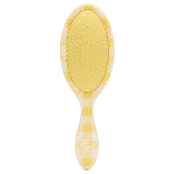 Wet Brush Original Detangler Hair Brush, Golden Gingham (Coastal Charm) - Ultra-Soft IntelliFlex Bristles - Detangling Brush Glides Through Tangles For All Hair Types (Wet Dry & Damaged) - Women & Men - Image 2
