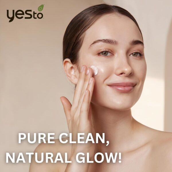 Yes To Avocado Fragrance Free Daily Cream Cleanser, Hydrating Face Wash That Removes Makeup & Impurities Leaving Skin Moisturized With Hyaluronic Acid & Glycerin, Natural Vegan & Cruelty Free, 4 Fl Oz - Image 3
