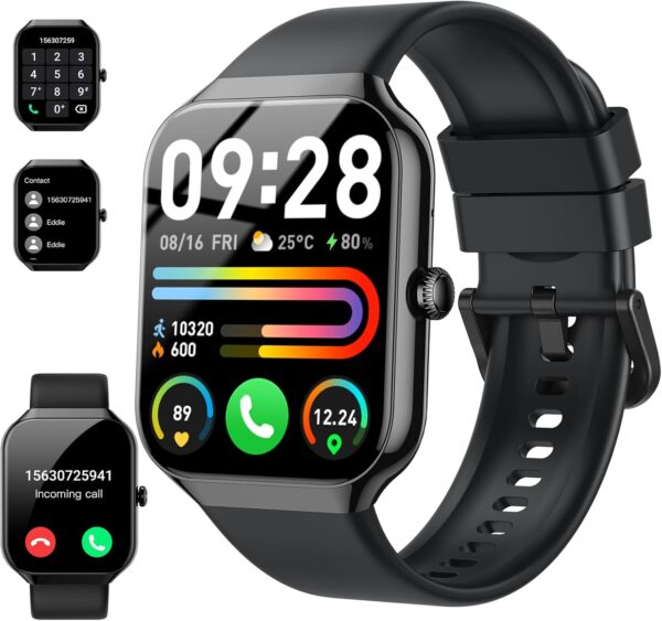 Smart Watch for Men Women(Answer/Make Call), 2025 New Smartwatch 1.96