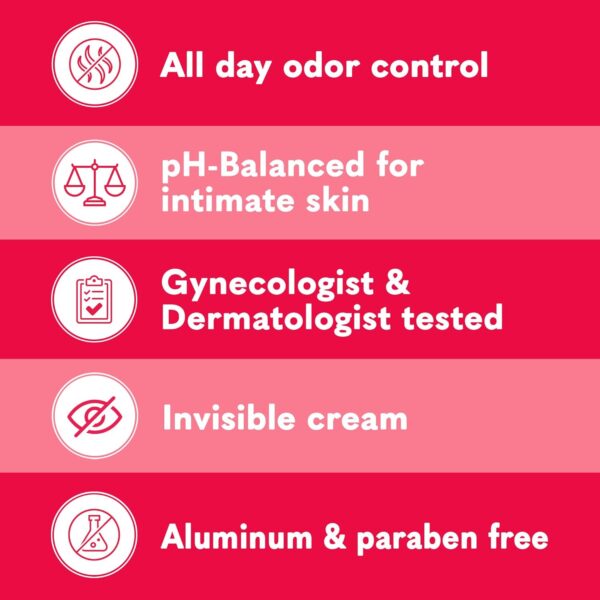 Summer\'s Eve Whole Body Deodorant Cream, Blissful Escape, 3 fl oz - Image 4