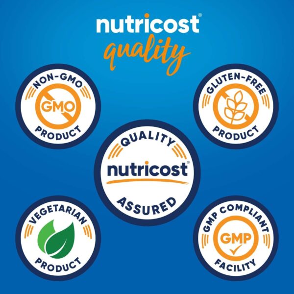 Nutricost Ashwagandha Herbal Supplement 600mg, 120 Capsules - Vegetarian, Non-GMO, Gluten Free, Ashwagandha Root - Image 3