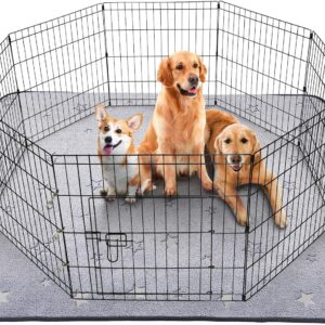 LOOBANI Washable Pee Pads for Dogs, Reusable Pee Pads for Dog Mat Puppy Pads Training Pads Non Slip Whelping Pad for Dog Playpen, Crate, Car, 1 Pack 65 x 48 in