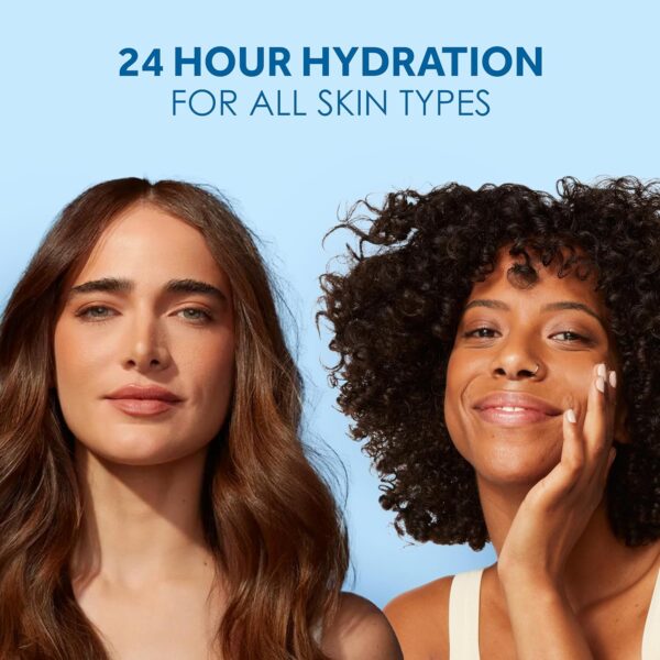 POND\'S Hyaluronic Acid, Vitamin E & B3 Gel Face Moisturizer For 24 hour Hydration and Luminous Skin, 3.4 oz - Image 6