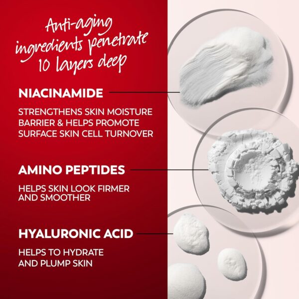 Olay Face Moisturizer, Regenerist Micro-Sculpting Cream for Women, Fragrance-Free - Hydrating, Anti-Aging, Anti-Wrinkle, Firming Skin Care - Hyaluronic Acid, Niacinamide, Amino Peptides, 1.7 Oz - Image 6