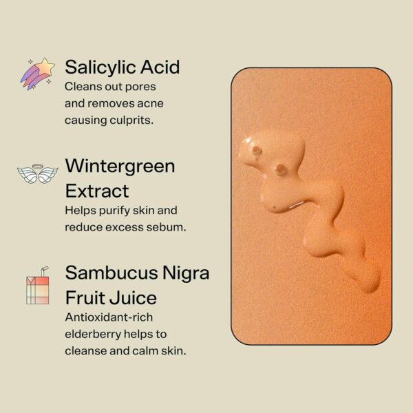 Bubble Skincare Knock Out 1.8% Salicylic Acid Acne Spot Treatment - Deep Cleansing Blemish Spot Treatment with Wintergreen & Willow Bark Extract - Clarifies & Calms Oily Skin (10ml) - Image 4