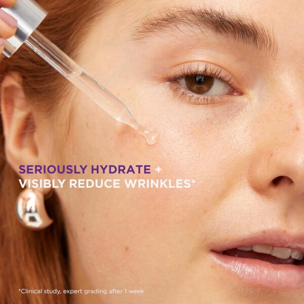 L\'Oreal Paris Revitalift 1.5% Pure Hyaluronic Acid Face Serum, Hydrate & Reduce Wrinkles, Fragrance Free 1 oz - Image 5