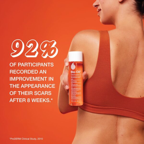 Bio-Oil Skincare Body Oil Serum for Scars and Stretch Marks, Face and Body Moisturizer with Vitamin E & A for Sensitive Dry Skin, Dermatologist Recommended, Travel Size, .85 oz, Pack of 3 - Image 3