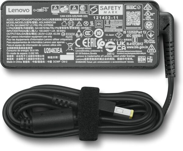 Lenovo - 45W AC Adapter - Slim Tip - Model Number ADLX45NDC3A - Image 3