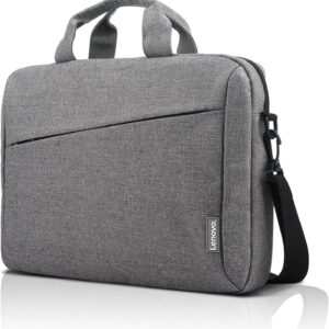 Lenovo Laptop Carrying Case T210, 15.6-Inch Laptop and Tablet, Sleek Design, Durable and Water-Repellent Fabric, Business Casual or School, GX40Q17231 Casual Toploader - Grey