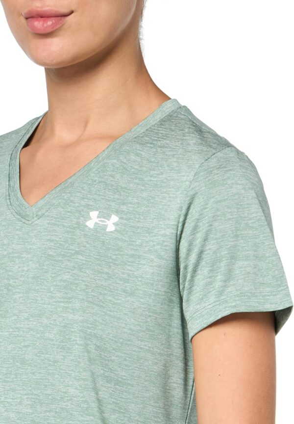 Under Armour Women\'s Tech Twist Short Sleeve V Neck - Image 3