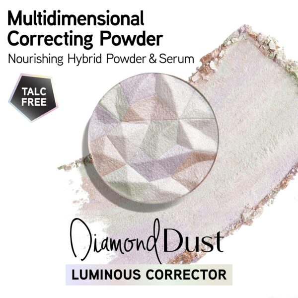 Physicians Formula Mineral Wear Diamond Dust, Radiant Soft-Focus Finish, Talc-Free Powder & Serum Hybrid with Diamond Dust & Vitamin E, Cruelty-Free & Vegan-Luminous Corrector - Image 2