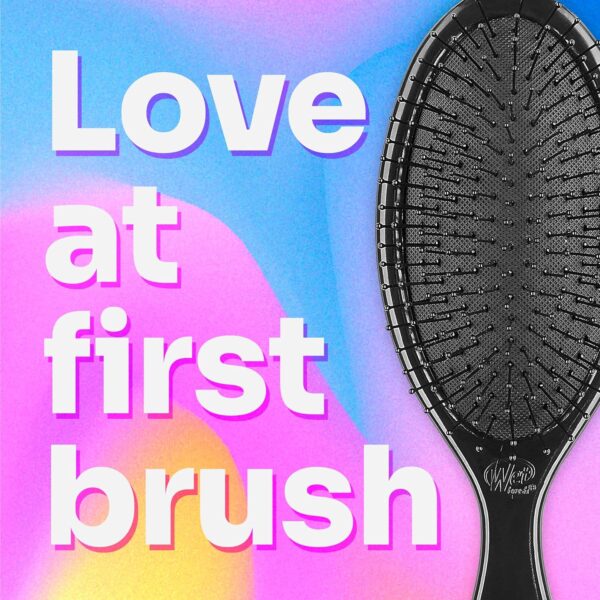 Wet Brush Hello Kitty and Friends Original Detangler, Kuromi - Ultra-Soft IntelliFlex Bristles for All Hair Types (Wet, Dry & Damaged) - Women & Men - Image 5