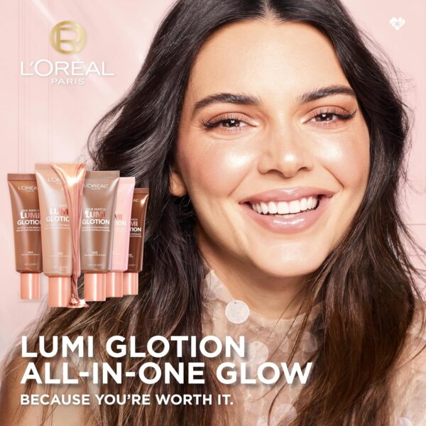 L\'Oreal Paris Makeup True Match Lumi Glotion, Natural Glow Enhancer, Illuminator Highlighter, Bronzing Drops For a Sun-Kissed Glow, 903 Medium - Image 2